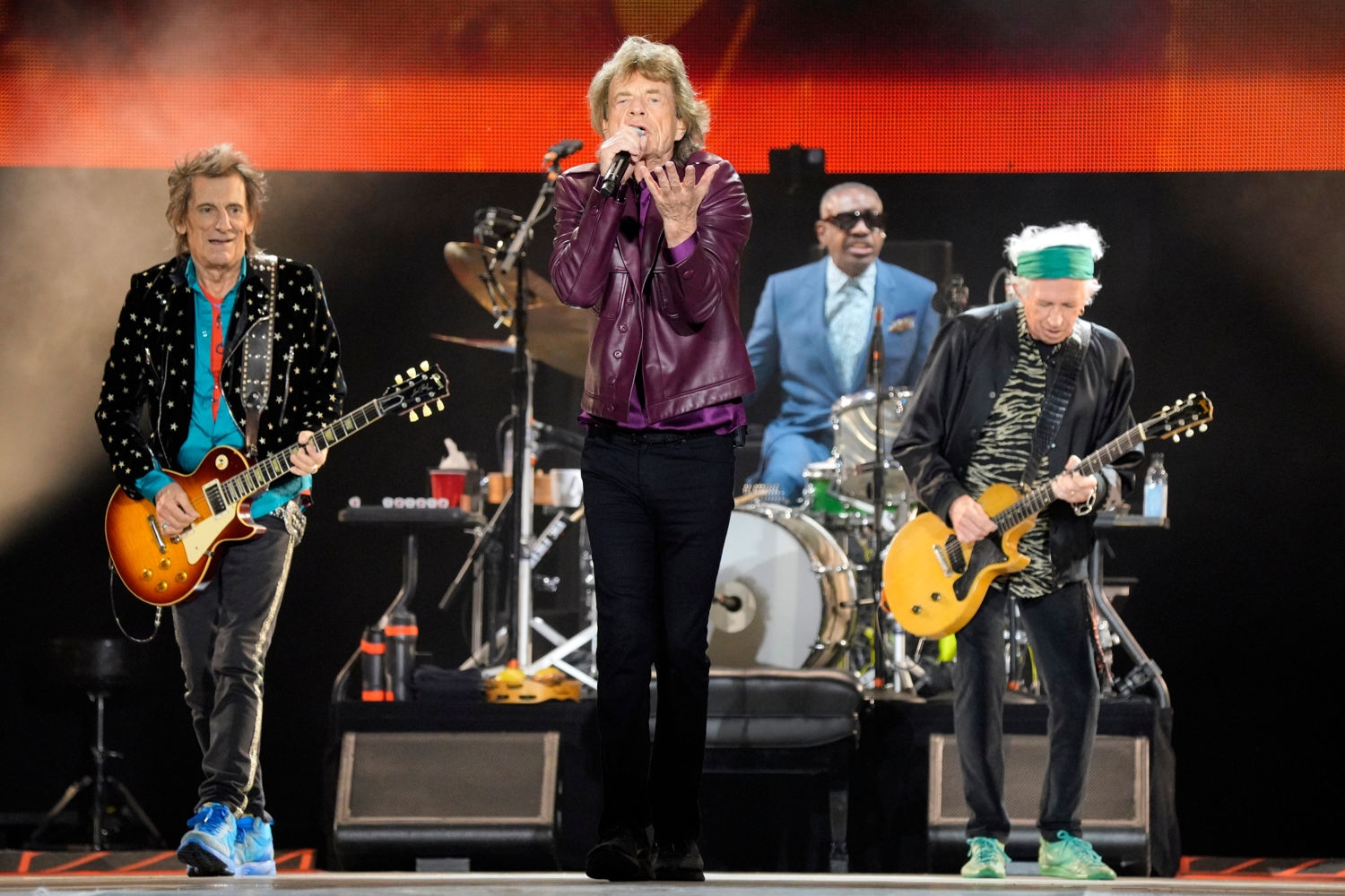 I kjølvannet av «Hackney Diamonds»-albumet la Rolling Stones ut på turné i 2024. Ifølge Ronnie Woods (t.v.) lengter de etter å legge ut landeveien igjen.