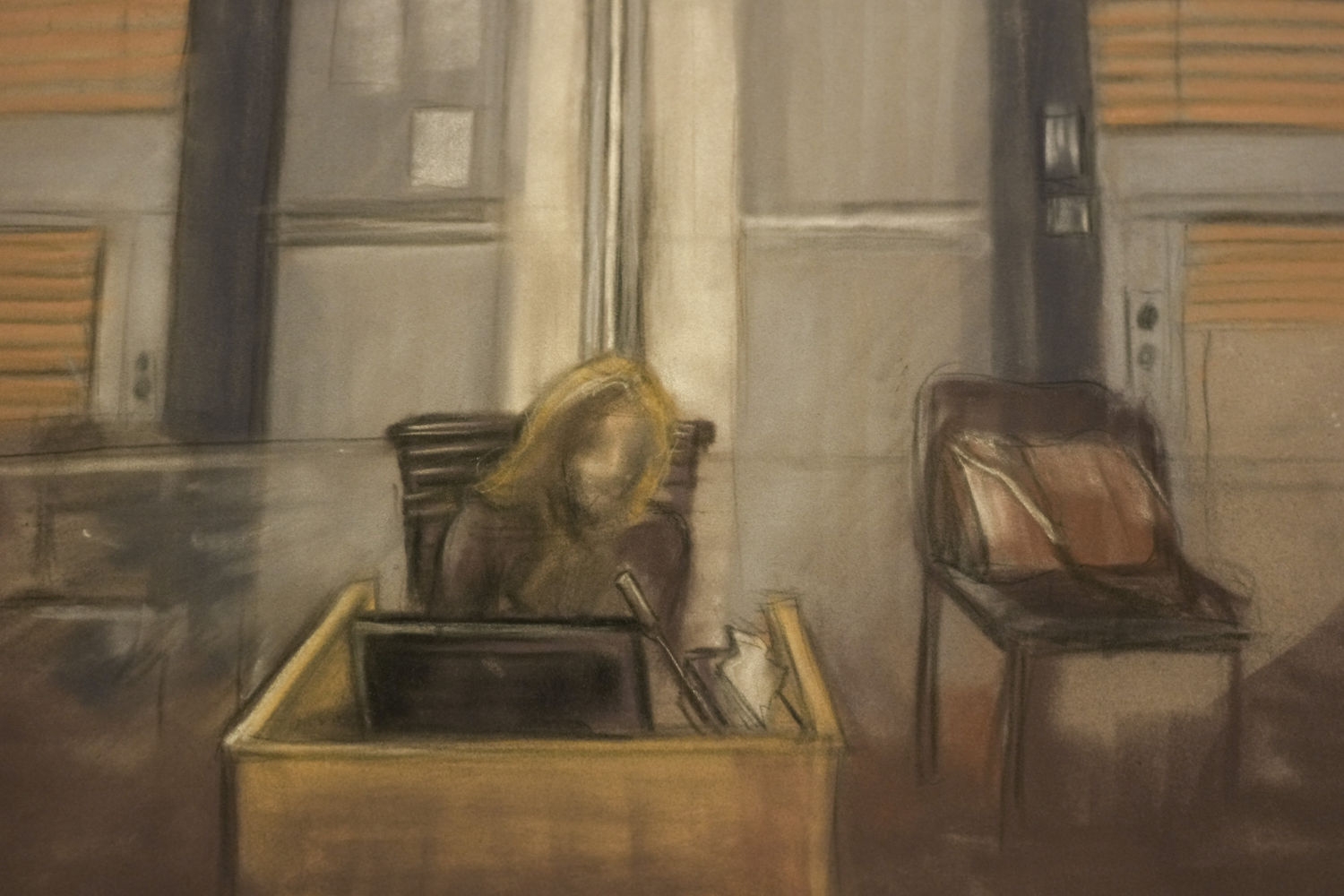 Rettstegning av kvinnen som skal ha blitt voldtatt på Skaugum.