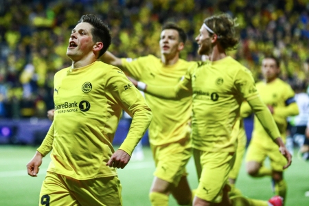 Sondre Brunstad Fet har hatt en kjempesesong i Champions League og scoret nok et viktig mål for Bodø/Glimt onsdag.